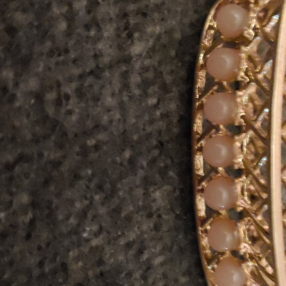 JewelMint Karma Bangle Bracelet with pink opals - Picture 8 of 8